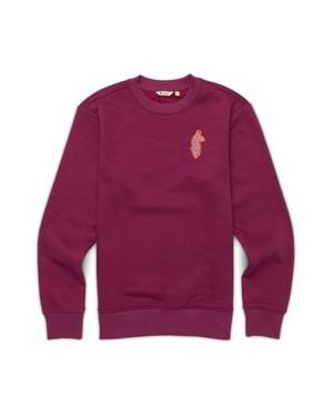 COTOPAXI Lava Llama Crew Sweatshirt - Purple