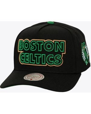 Mitchell & Ness Boston Celtics Class Act Pro Snapback Hat - Green