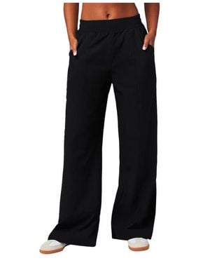 Fabletics Downtown Wide Leg Pant - Black