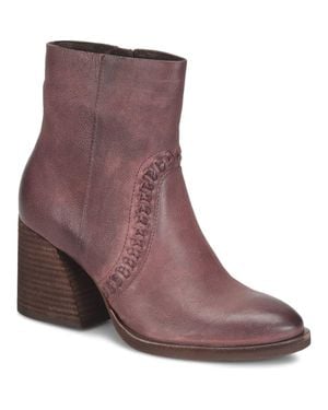 Kork-Ease Shilo Block Heel Bootie - Purple