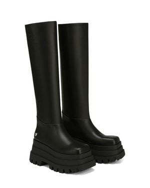 Naked Wolfe Sasha Platform Tall Boot - Black