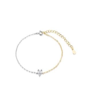 Mazin Jewels Avignon Bracelet-Square - Metallic