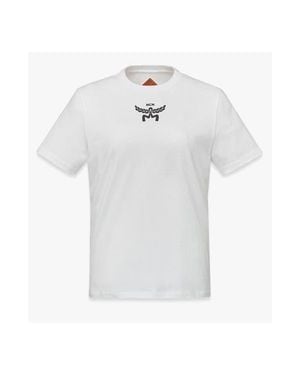MCM Logo Print T-Shirt - White
