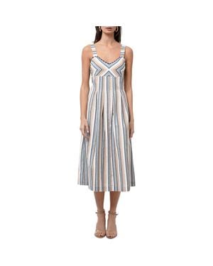 Adelyn Rae Inez Stripe Sleeveless Dress - Multicolor