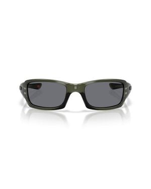 Oakley Fives Squared 54Mm Rectangle Sunglasses - Gray