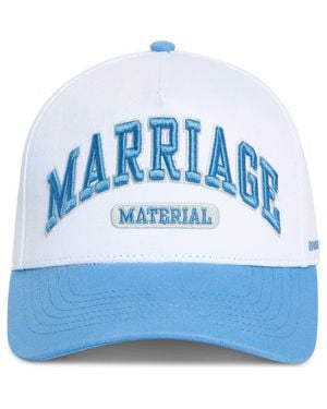 BRIDEMERCH Heritage Marriage Material Collection Trucker - Blue