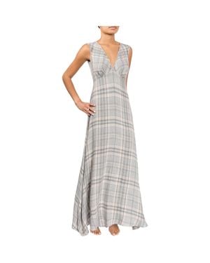 EVERYDAY RITUAL Plunge Nightgown - Gray