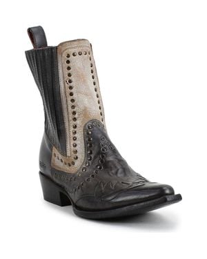 Bed Stu Raise Western Boot - Black