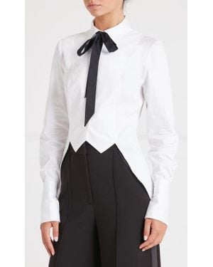 Temperley London June Tail Shirt - Black