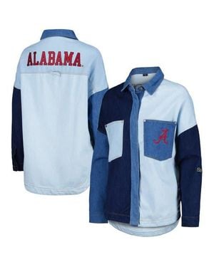 Hype and Vice Alabama Crimson Tide Multi-Hit Hometown Full-Snap Jacket - Blue