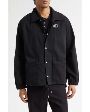 Bode Twill Track Jacket - Black