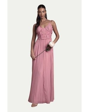 Oasis Bridesmaid Dress With Ruffle Detail - Pink