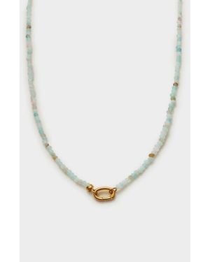 Katie Loxton Amazonite Necklace - White