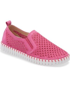 Ilse Jacobsen Tulip Slip-On Sneaker - Pink