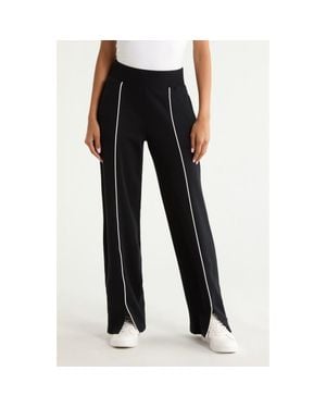 Spanx Airpiqué Straight Leg Pants - Black