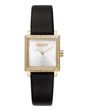DKNY Milanese Square Watch, 24Mm X 31Mm - White