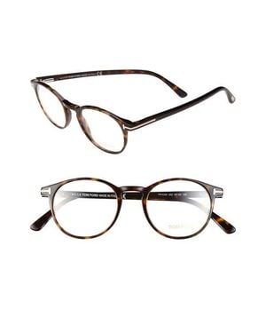 Tom Ford 48Mm Optical Glasses - Black