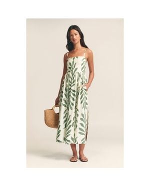 ST MRLO Lanah Midi Dress - Natural