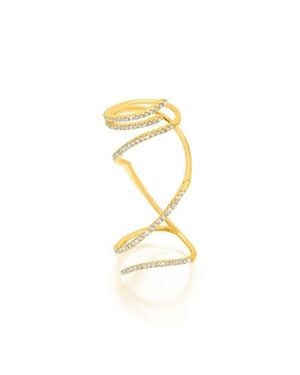 Graziela Mega Swirl Ring - Metallic