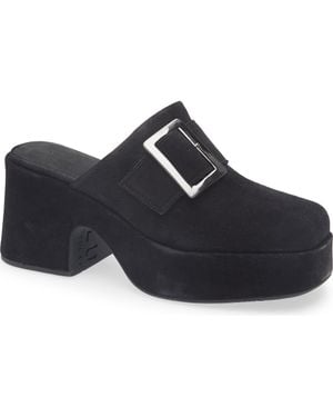 Chocolat Blu Haze Platform Mule - Blue