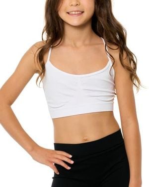 Malibu Sugar Original Bandeau Bra Cami - White