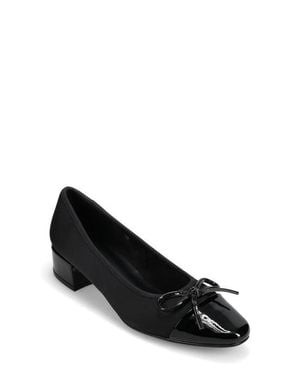 Vaneli Alesya Cap Toe Pump - Black