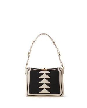 Lanvin Compagnon 20 Leather Bag - White