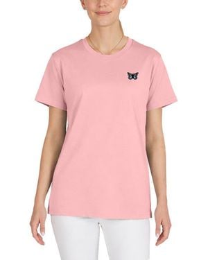 Alix Butterfly Relaxed Tee - Pink