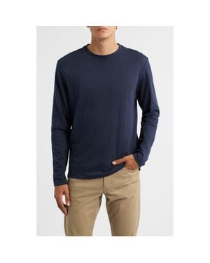 Robert Barakett Rosario Long Sleeve T-Shirt - Blue