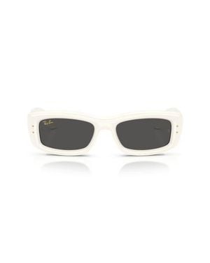 Ray-Ban X A$Ap Rocky Kiliane 55Mm Rectangular Puffer Sunglasses - Multicolor