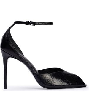 Black Suede Studio Cala 100 Sandal - Black