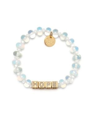Little Words Project Bolder Hope Bracelet - White