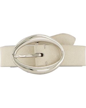 Vince Isla Suede Belt - Natural