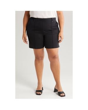 Lyssé Ntials Amanda Stretch Twill Shorts - Black