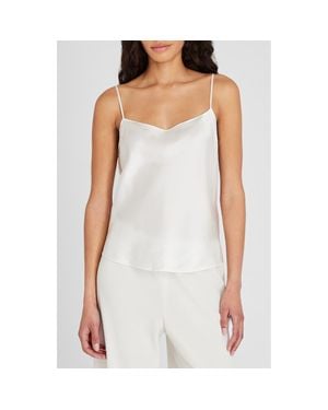 Club Monaco Silk Camisole - White
