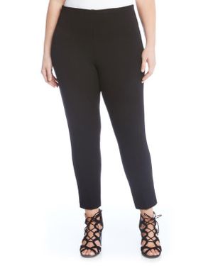 Karen Kane Piper Skinny Ankle Pants - Black