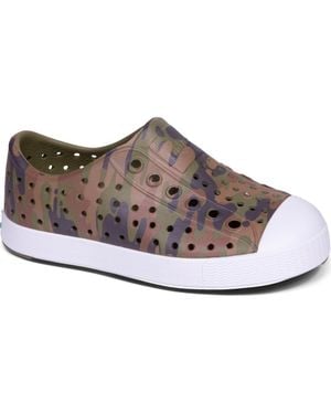 Native Shoes Jefferson Water Friendly Perforated Slip-On - Gray