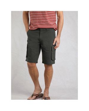 Weird Fish Rigney Cargo Shorts - Gray