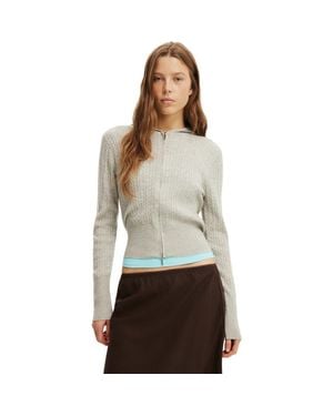 Cotton On Everfine Hooded Knit - Multicolor