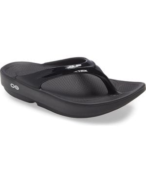 OOFOS Oolala Flip Flop - Gray