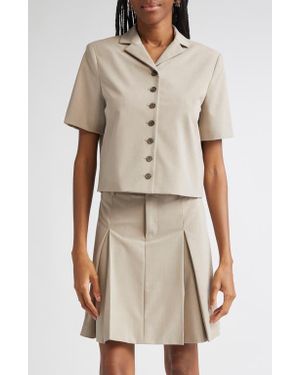 Sandy Liang Beverly Jacket - Natural