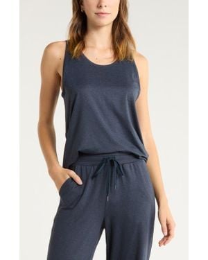 Zella Liana Restore Soft Lite Tank - Blue