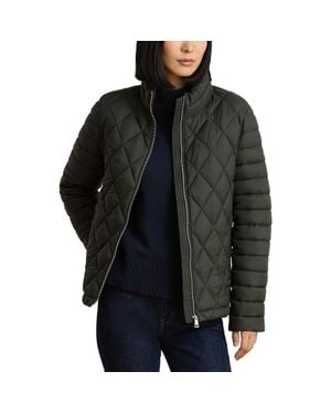 Ralph Lauren Mixed Quilted Puffer Jacket - Black