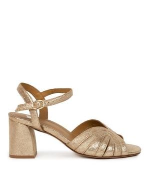 Bobbies Eileen Heeled Sandals - Metallic