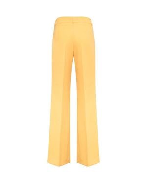 Maison Common Travel Save Boot Cut Pants - Yellow