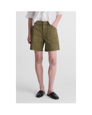 Madewell Essex Utility Shorts - Green