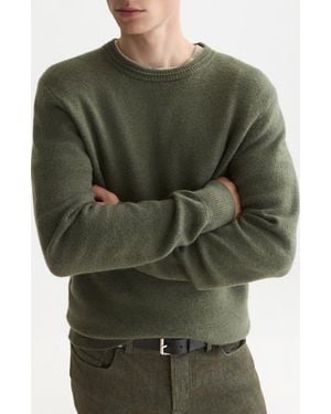 Scotch & Soda Soft Knit Crewneck Sweater - Green