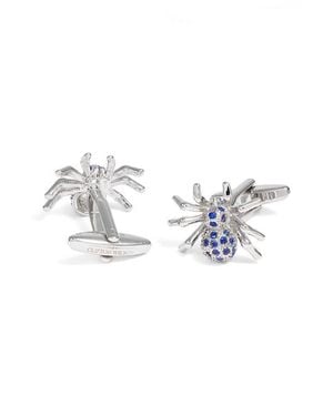 CLIFTON WILSON Spider-Inspired Enamel Cufflinks - Multicolor
