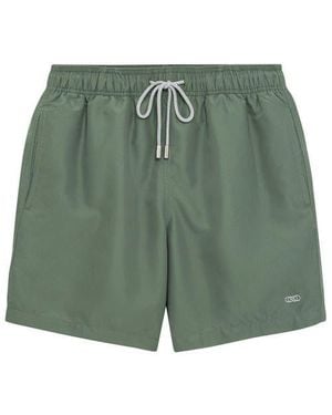 Le Club Resortwear 6.25 Le Club 4-Way Stretch Swim Trunks - Green