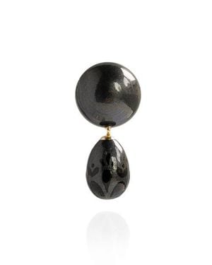 Saule Label Calista Brooch - Black